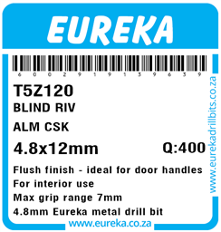 T5Z120 - Rivet Countersunk -T5Z120_Label_T
